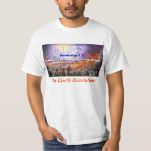 Flat Earth Revelation 1:7 T-Shirt