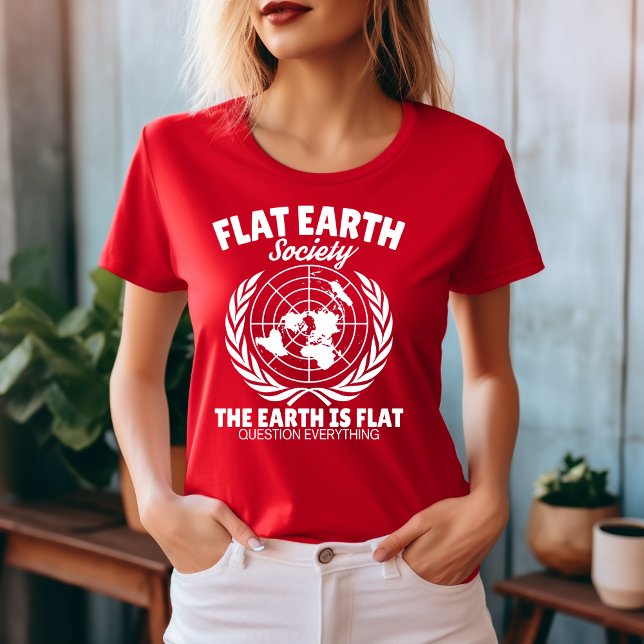 Flat Earth Society T-Shirt (Creator Uploaded)