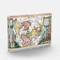 Flat Earth Terra Firma Plane Map of the World