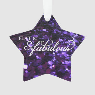 Flat & Fabulous ornament