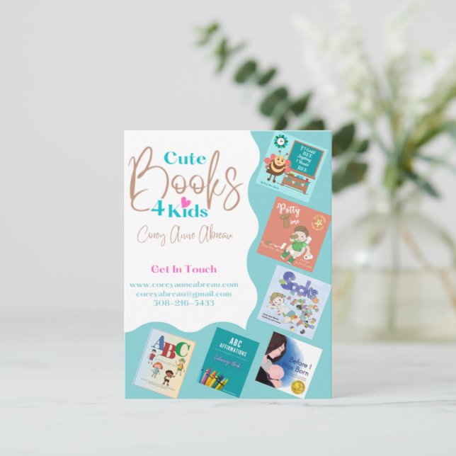 Flat Greeting Card (Standing Front)