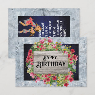 Flat Greeting Card