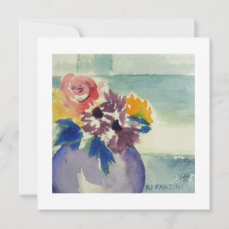 Flat Greeting Card