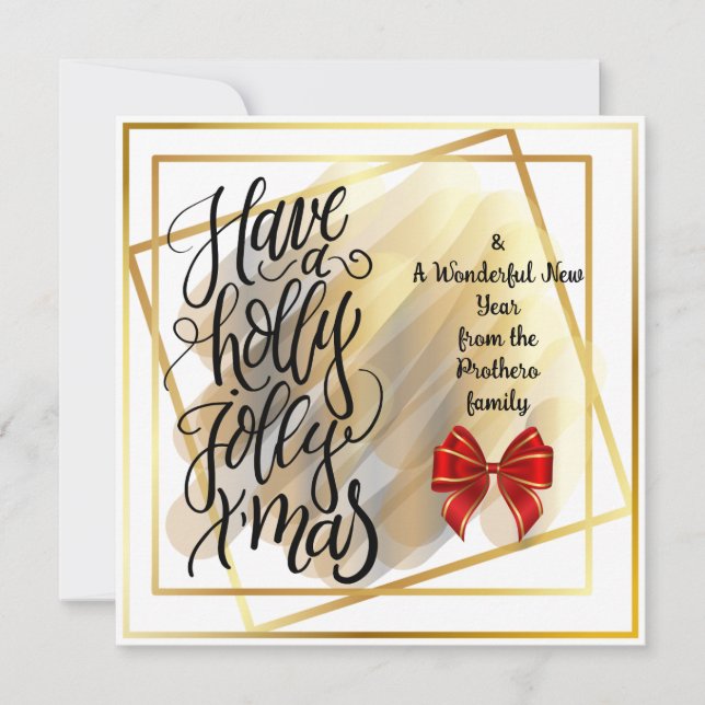 Flat greeting card (Front)