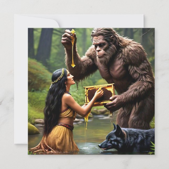 Flat Greeting Card (Front)