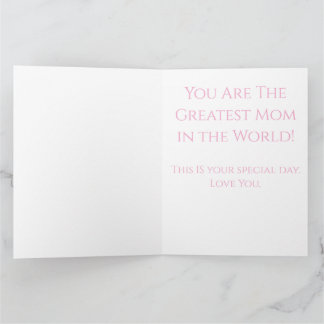 Flat Greeting Card