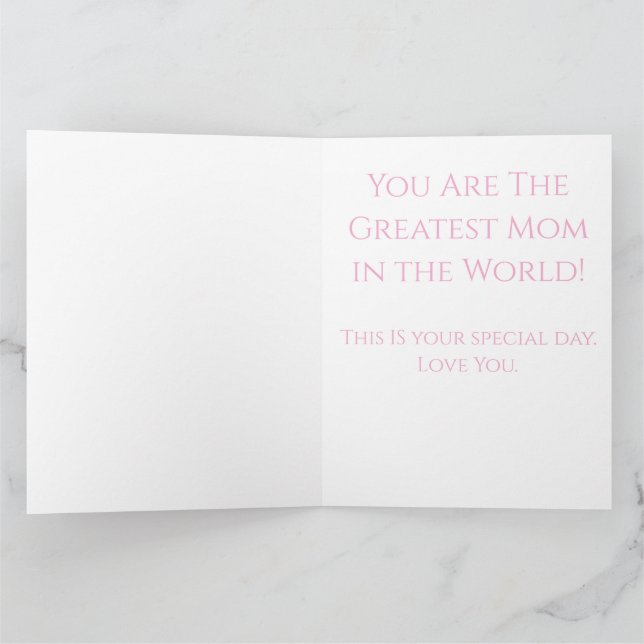 Flat Greeting Card (Inside)