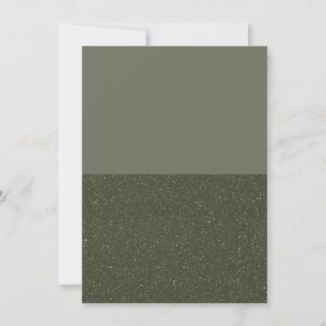 Flat Greeting Card – Matte Top, Sparkle Bottom (Front)
