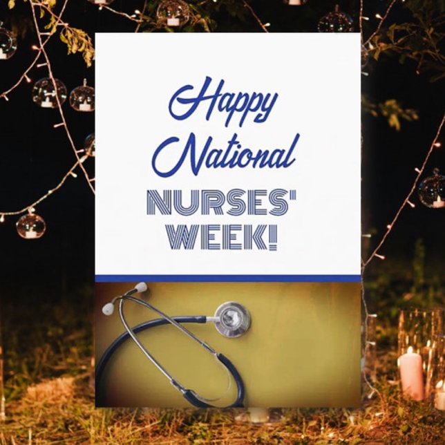 Flat Happy National Nurses' Week Appreciation card (Creator Uploaded)