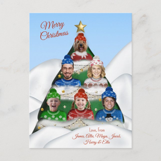 Flat Holiday Card (Front)