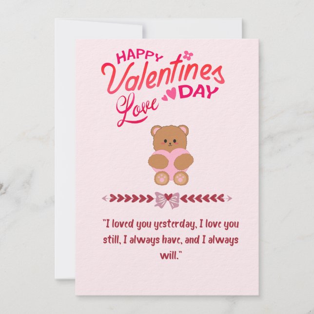 Flat Holiday Card (Front)