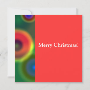 Flat Holiday Card