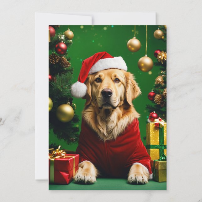 Flat Holiday Card (Front)