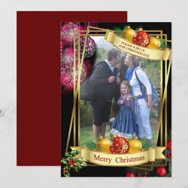 Flat Holiday Card (Front/Back)