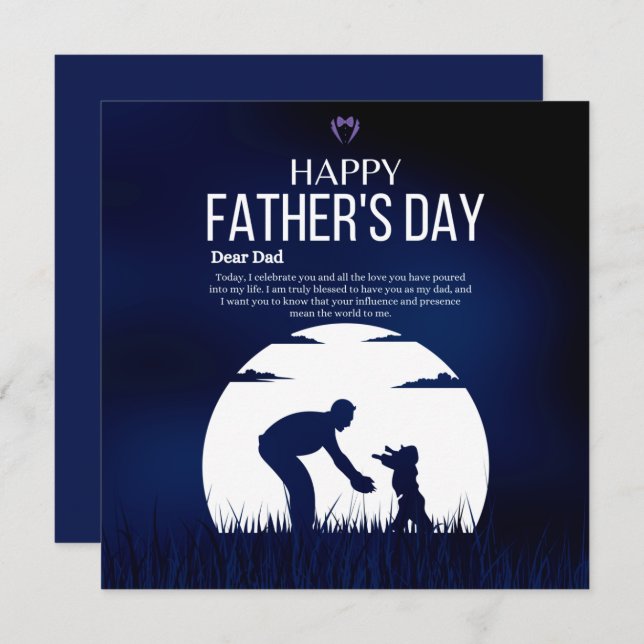 Flat Holiday Card (Front/Back)