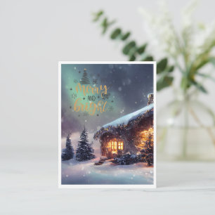Flat Holiday Card