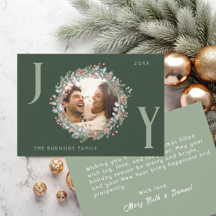 Flat Holiday Card
