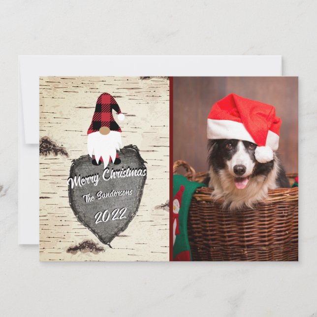 Flat Holiday Card (Front)