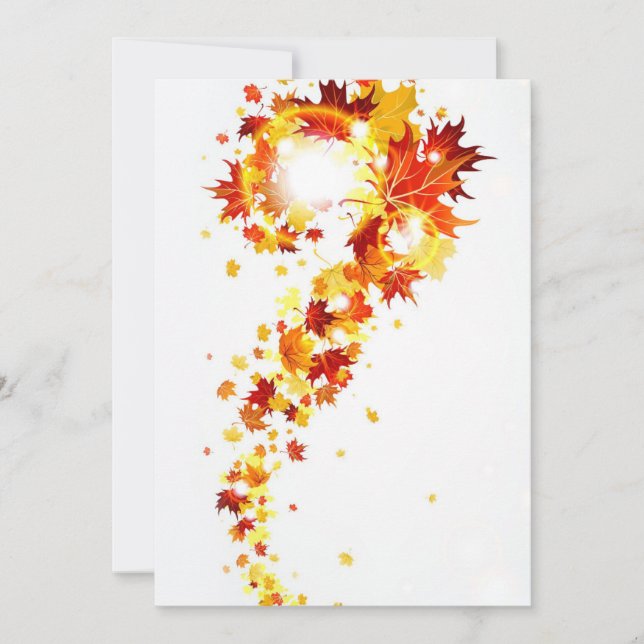 Flat Holiday Card 5" x 7" (Front)