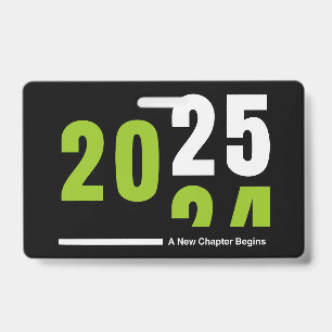 Flat Holiday Card Badge