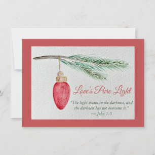 Flat Holiday Card - Personalize - Season of Joy