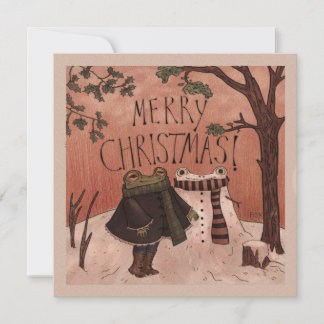 Flat Holiday Card, Size: 10.8 cm x 14 cm, Paper: M