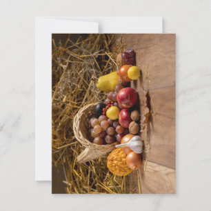 Flat Holiday Card, Size: 4.25" x 5.5", Paper: Matt Card