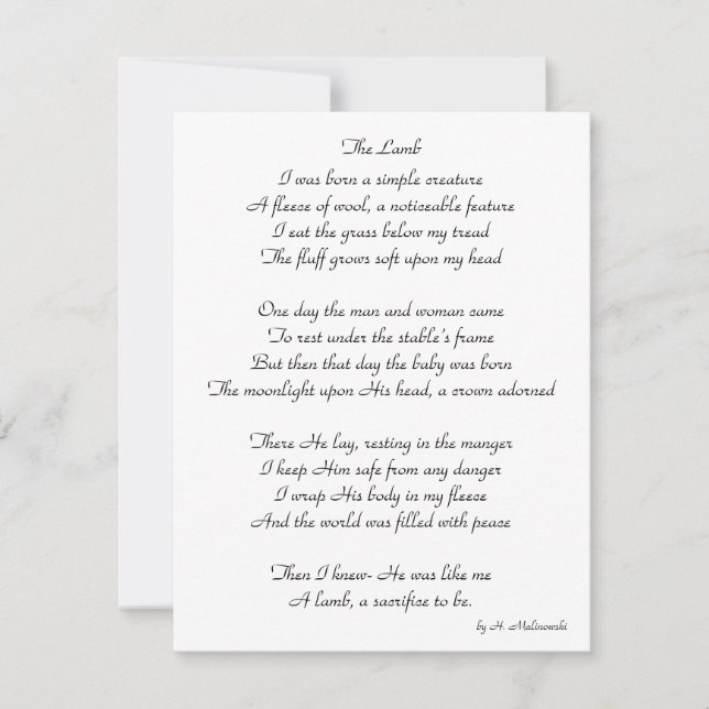 Flat Holiday Card, Size: 4.25" x 5.5", Paper: Matt Card (Front)