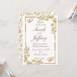 Flat Invitation, Size: 12.7 cm x 17.8 cm, Paper: M Invitation