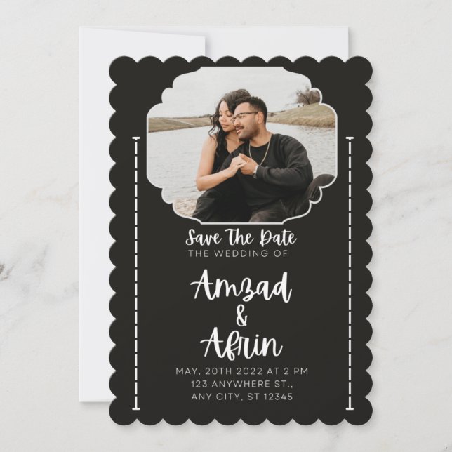 Flat Invitation, Size: 5" x 7", Paper: Matte, Enve Invitation (Front)