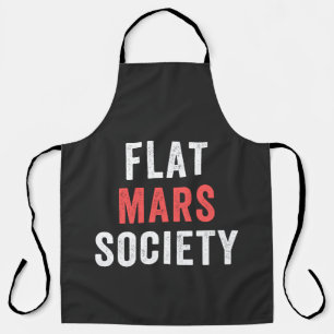 flat mars society apron