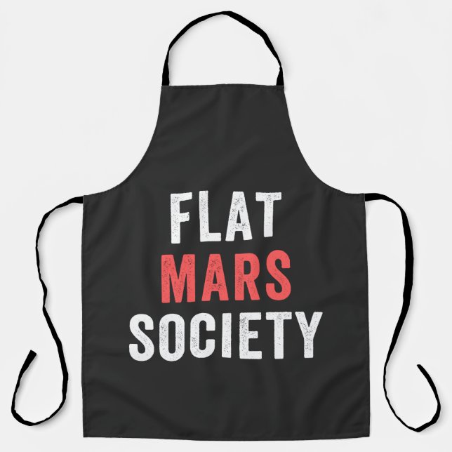 flat mars society apron (Front)