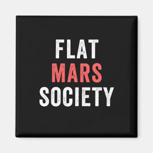 flat mars society magnet