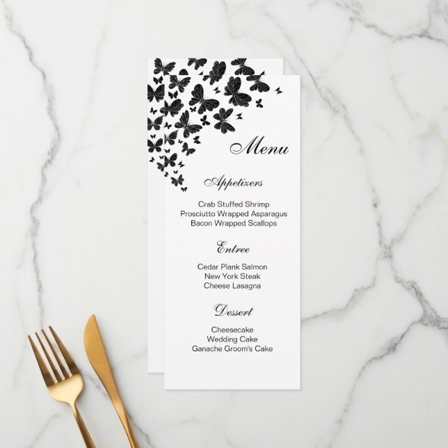 Flat Menu Card (Front/Back In Situ)