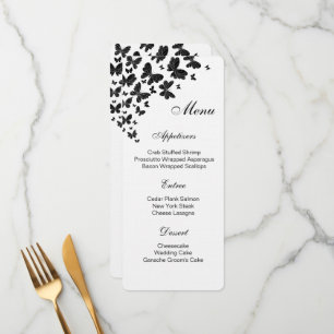 Flat Menu Card