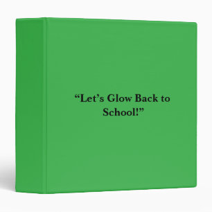 Flat Neon Green Background – School Texture Binder