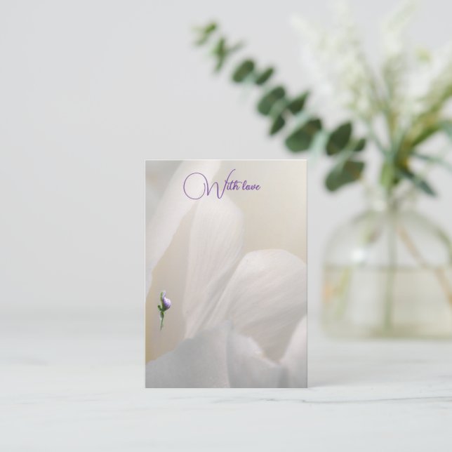 Flat Note Card (Standing Front)