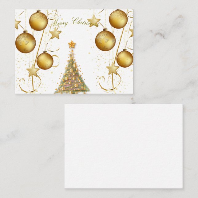 Flat Note Card (Front/Back)