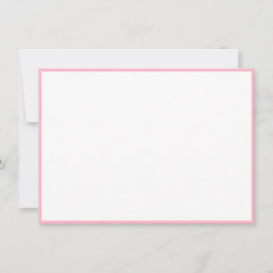 Flat Note Card