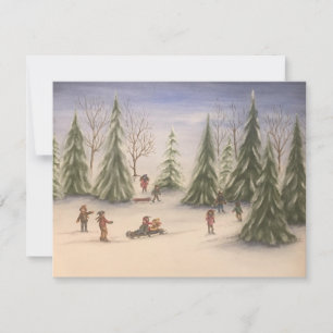 Flat Note Card