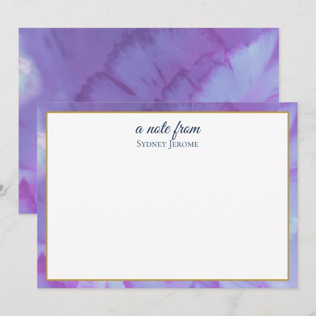 Flat Note Card (Front/Back)
