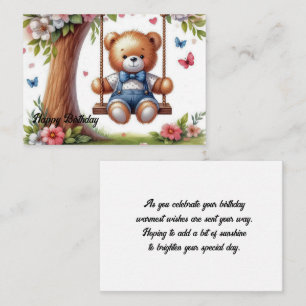 Flat Note Card