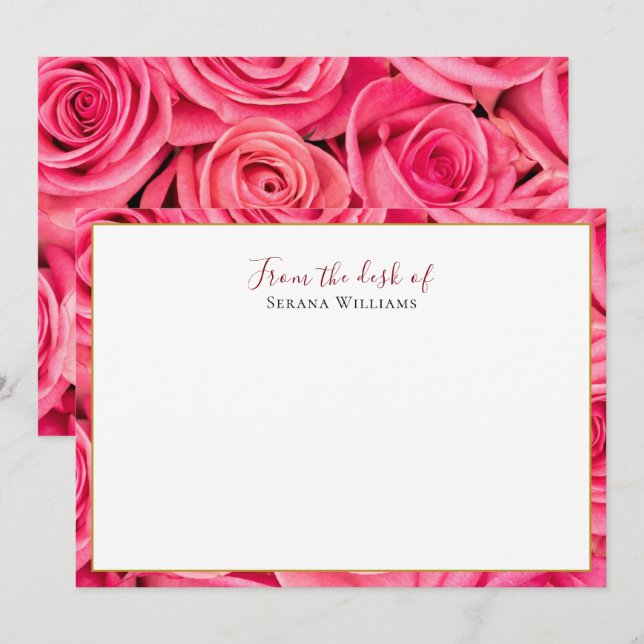 Flat Note Card (Front/Back)