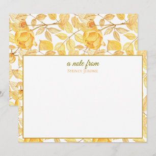 Flat Note Card