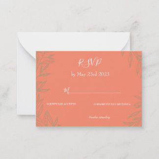 Flat Note Card