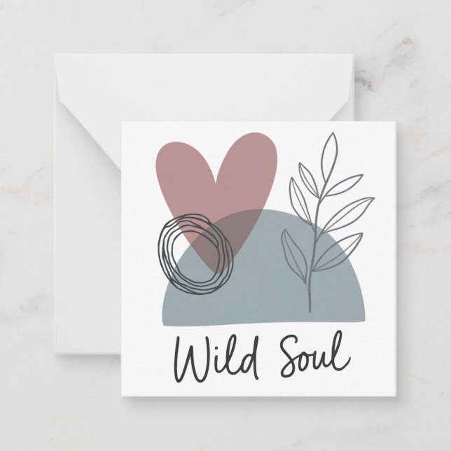 Flat Note Card (Front)