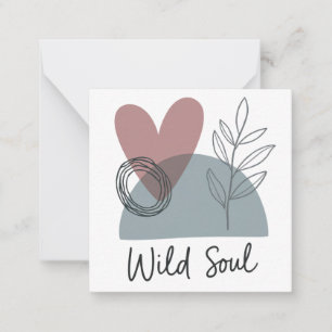 Flat Note Card
