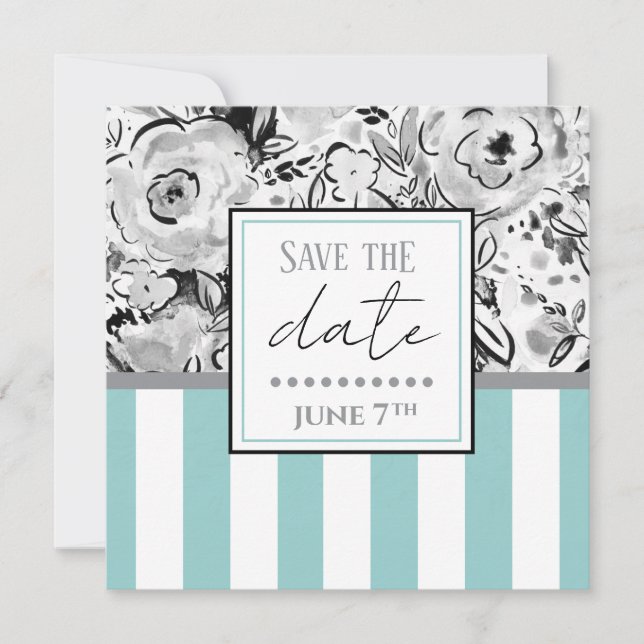 Flat Note Card - Save the Date (Front)