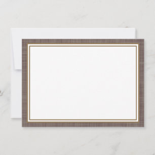 Flat Note Cards