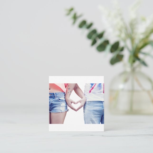 Flat Note Cards (Standing Front)